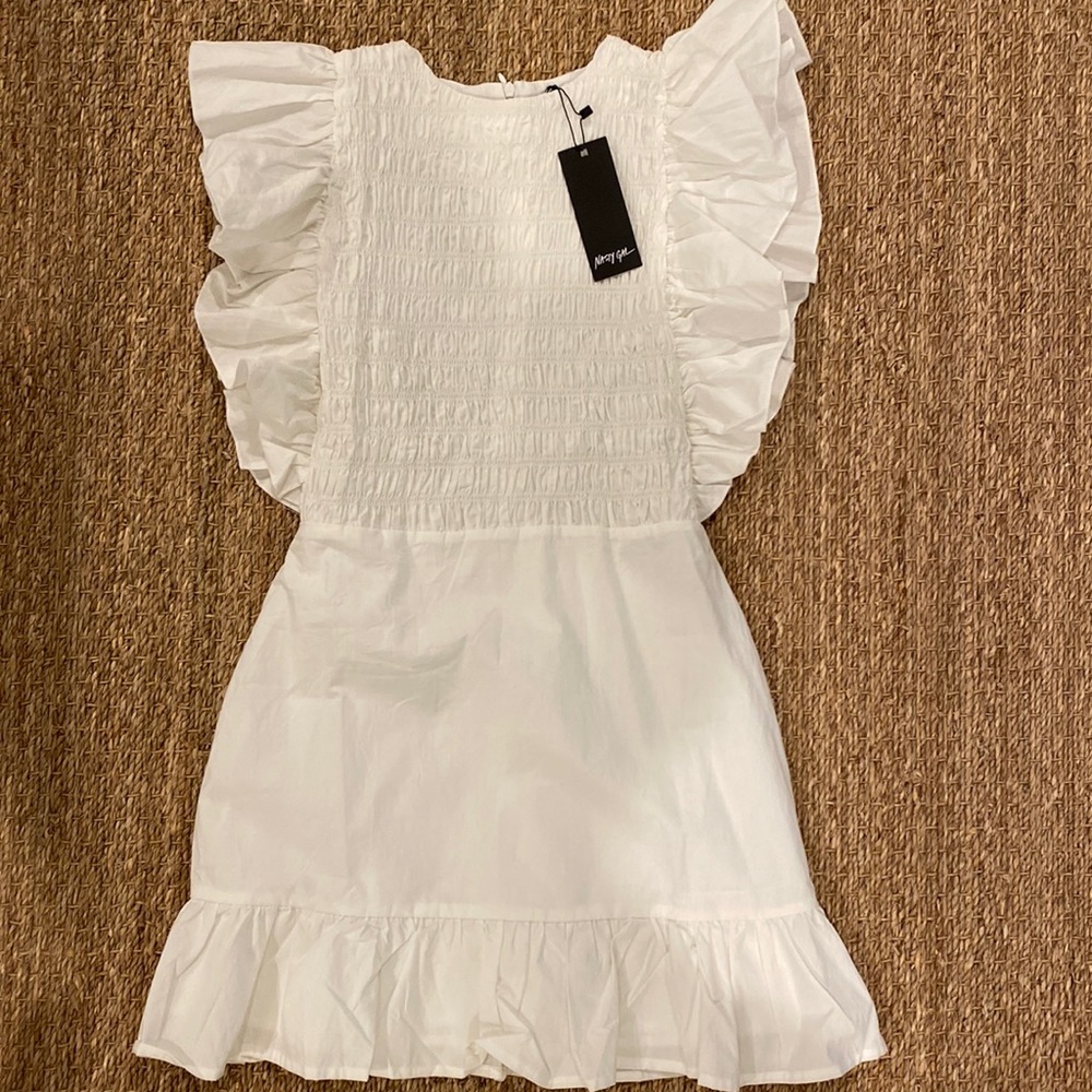 NWT Nasty Gal ruffle dress